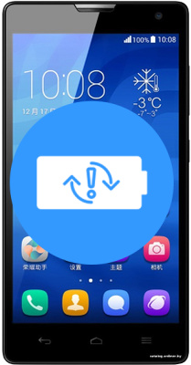 Замена аккумулятора (батареи) Honor 3C