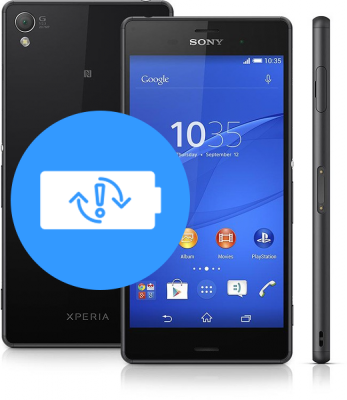 Замена аккумулятора (батареи) Sony