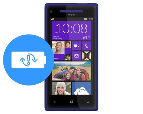 Замена аккумулятора (батареи) HTC Windows Phone 8x