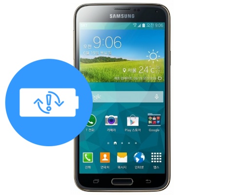 Замена аккумулятора (батареи) Samsung Galaxy S5 Prime