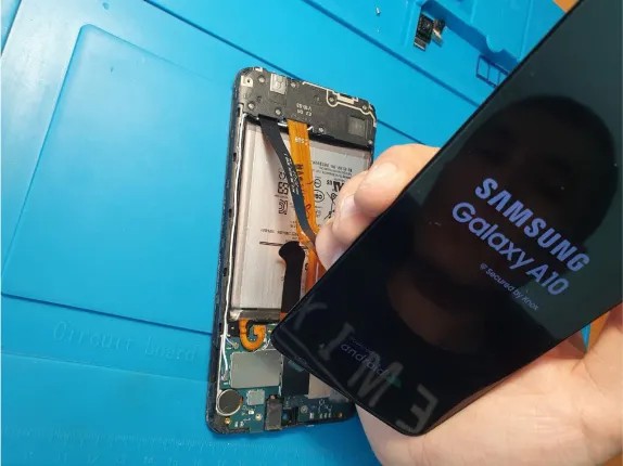 фото замены дисплея телефона